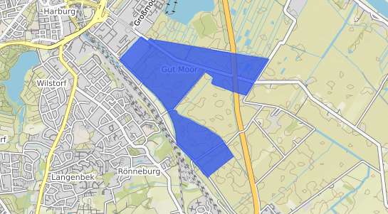 Bodenrichtwertkarte Hamburg Gut Moor